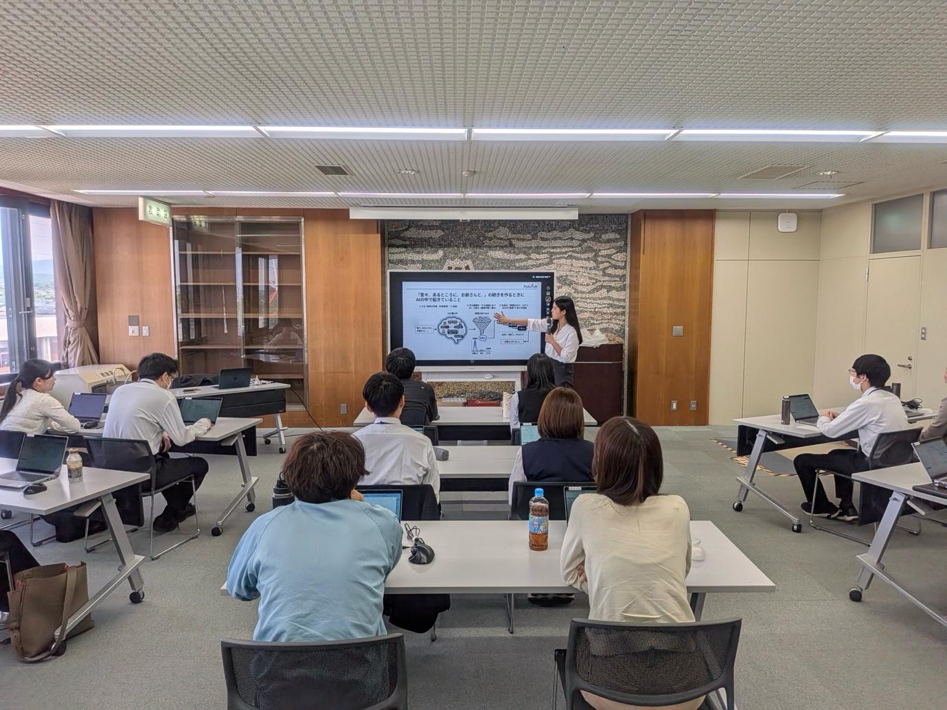 研修を重ねるたびに職員の皆さんの熱意が目に見えて増していった